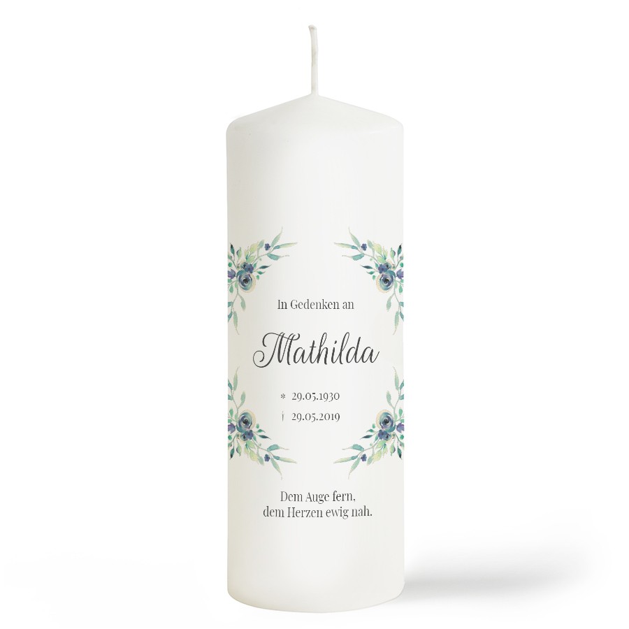 In Gedanken bei Dir Trauerkerze