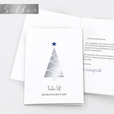 Little Tree Geschäftliche Weihnachtskarte