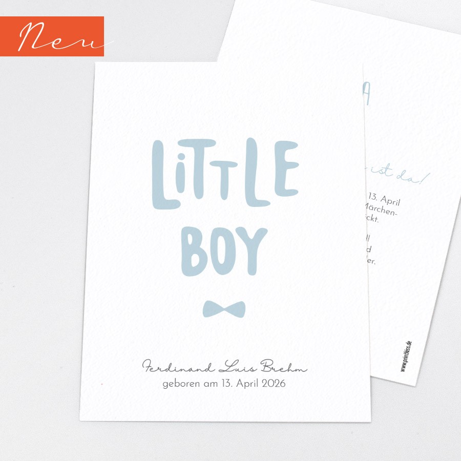 It's a boy Geburtskarte Junge