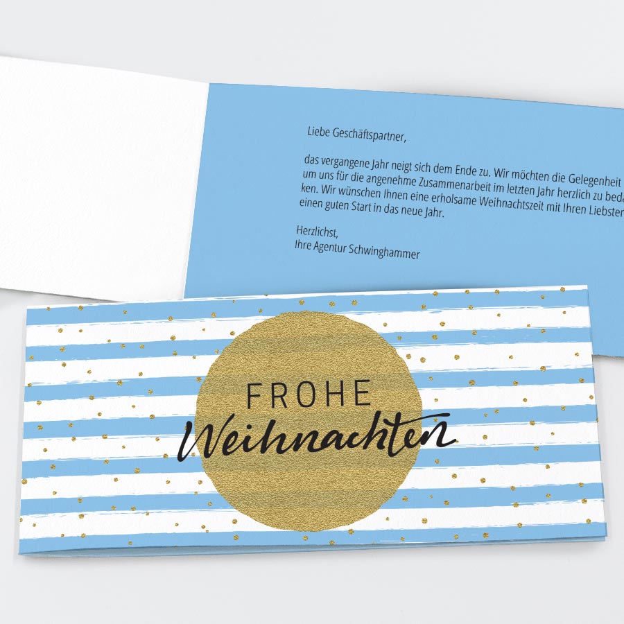 Gülden Geschäftliche Weihnachtskarte