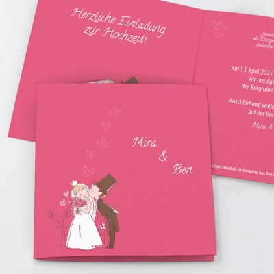 Couple Hochzeitseinladung