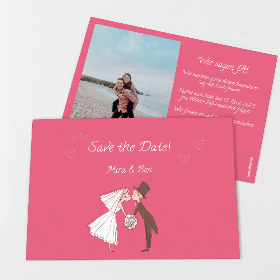 Couple Save the Date Karte