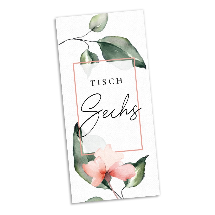 Mivory Tischnummer Hochzeit