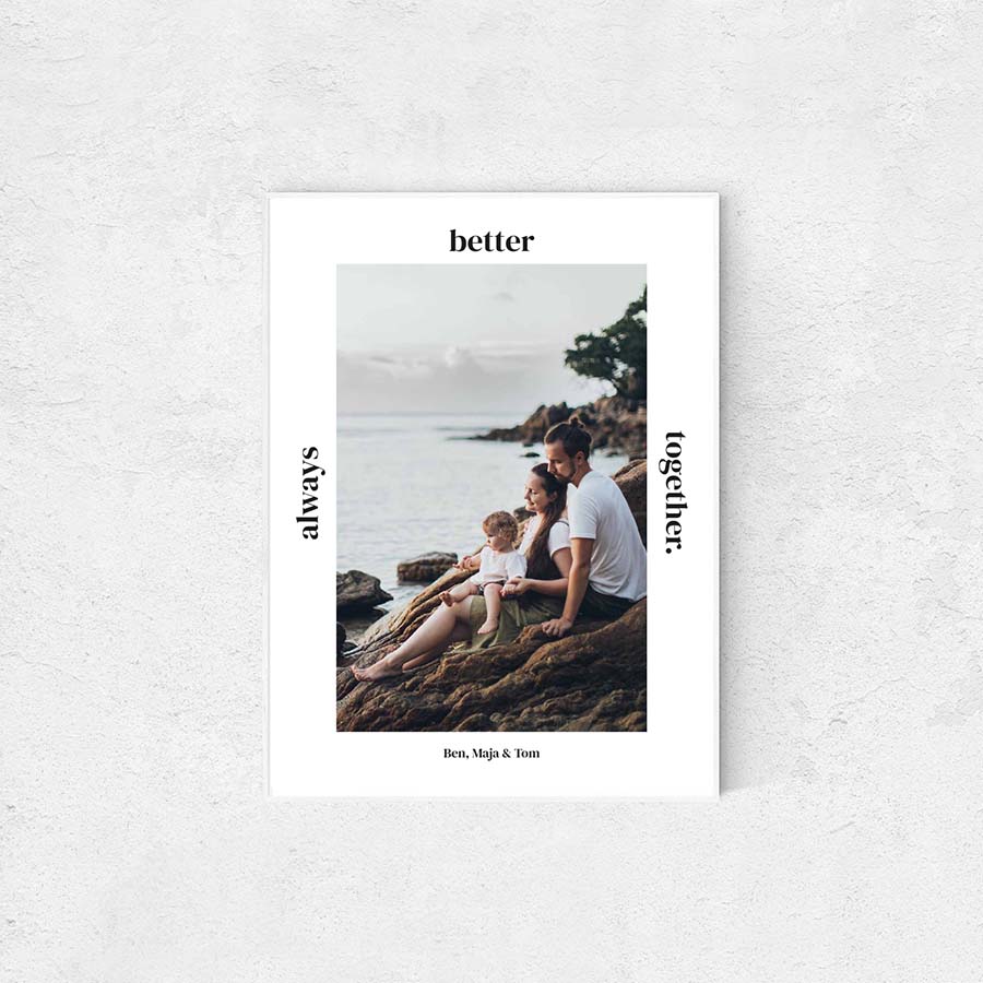 Better Together Fotoposter