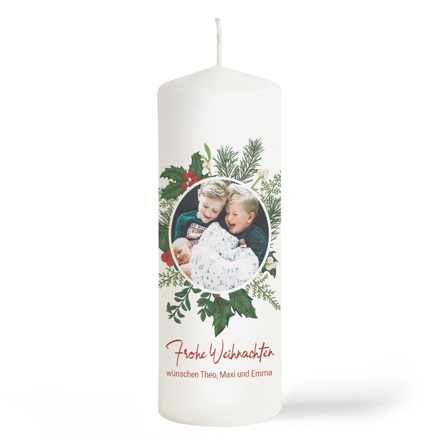 Weihnachtszweige Weihnachtskarte