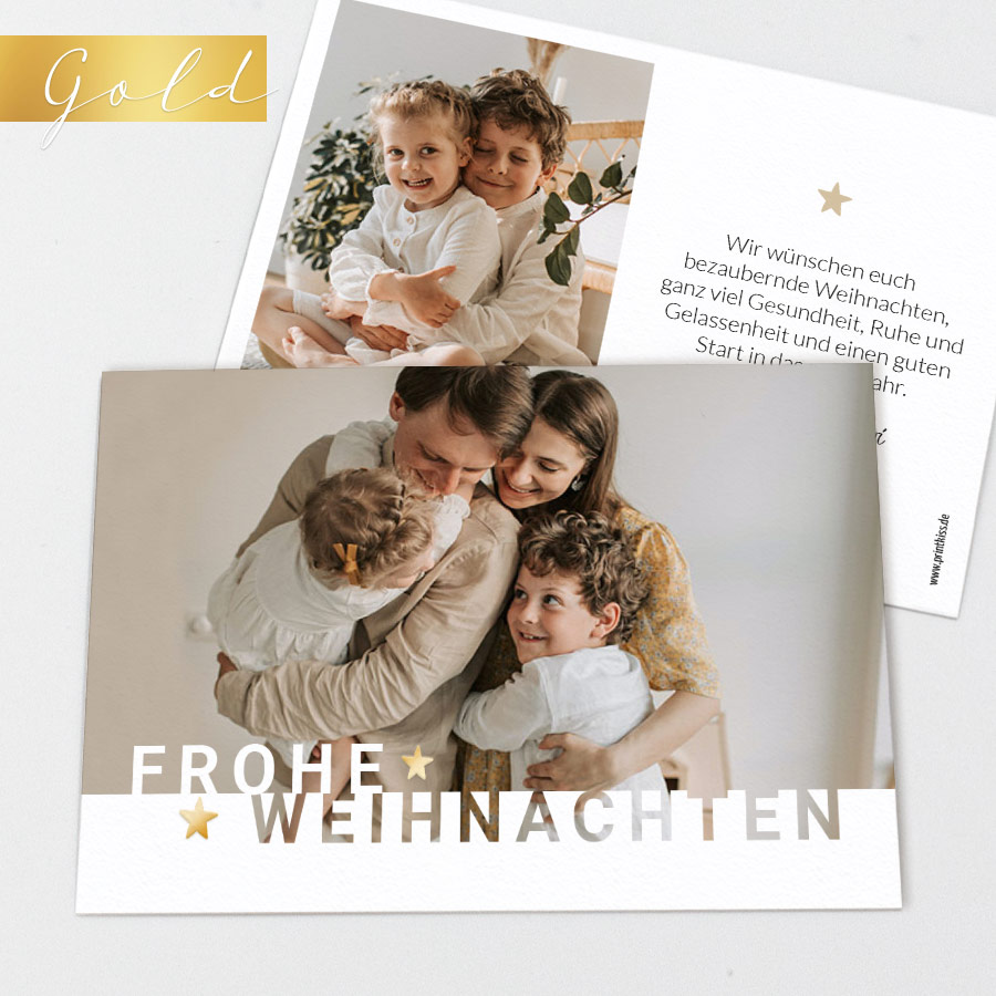 Christmas Joy Weihnachtskarte