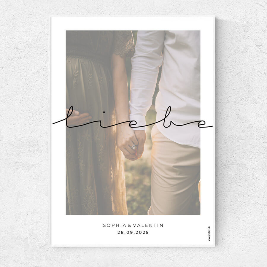 Dich lieb Ich Weihnachtskarte