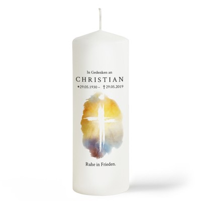 In Gedenken Trauerkerze