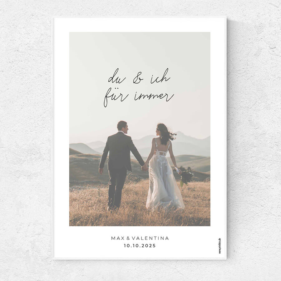 Liebesglück Weihnachtskarte