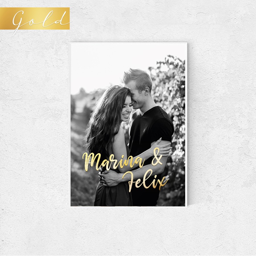 Pärchenshooting Weihnachtskarte