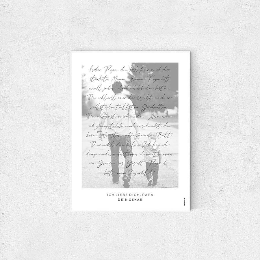 Weil ich dich liebe Weihnachtskarte