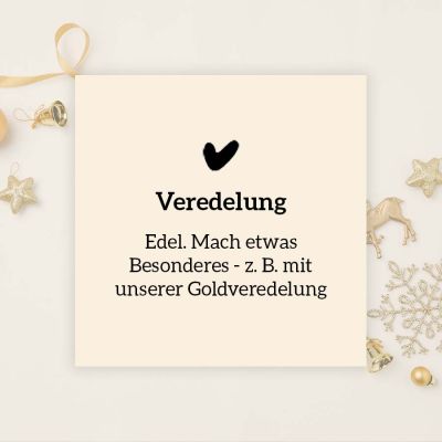 Veredelung Geschäftliche Weihnachtskarte