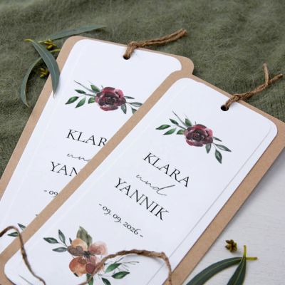 Herbsttag Hochzeitseinladung