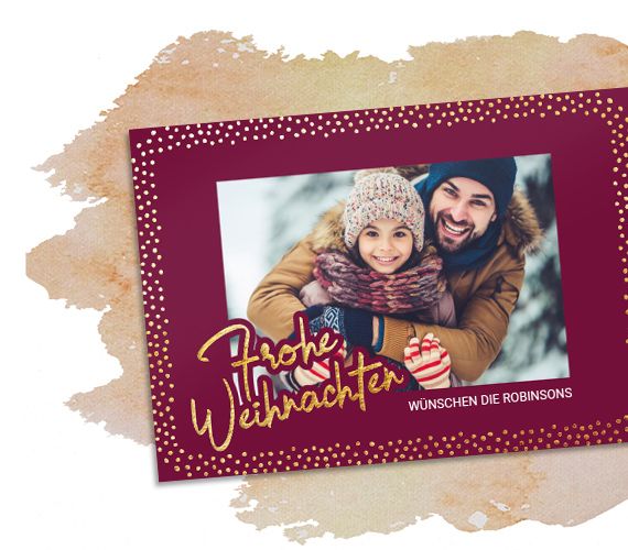 Einladungskarte mit Foto Einladungskarte mit Foto