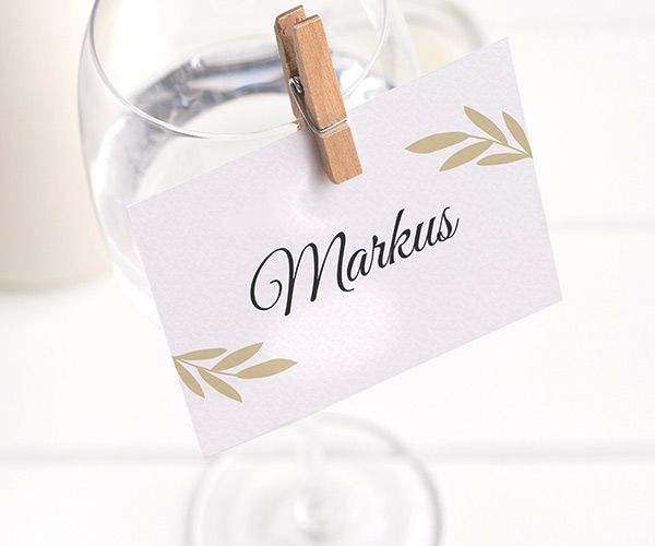 Tischkarten Hochzeit